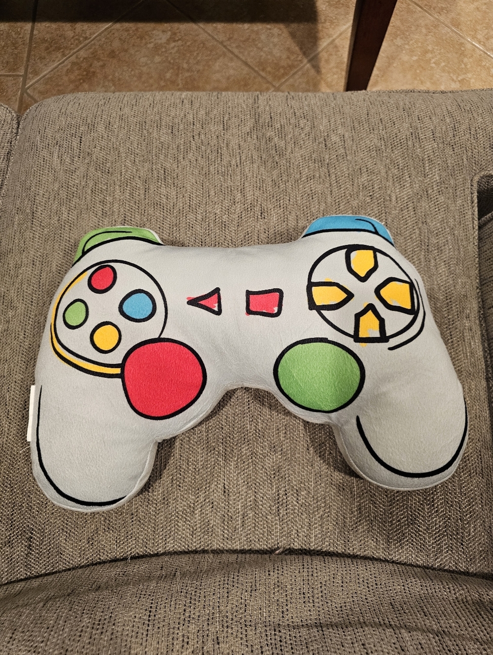 Playstation Gaming Controller Pillow